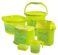 Plastic Bathroom Set
