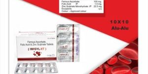 Ferrous Ascorbat Folic Acid & Zinc Sulphate Tablets