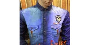 Denim Full Sleeves Shirt