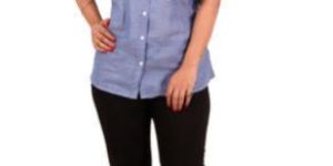 Embroidered Denim Shirt