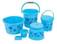 Plastic Bathroom Set