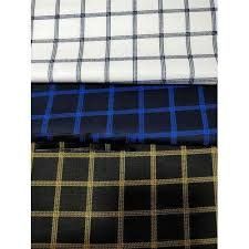 Satin Check Fabric
