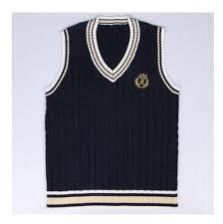 School Sleeveless Sweater