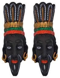 Teracotta Tribal Mask