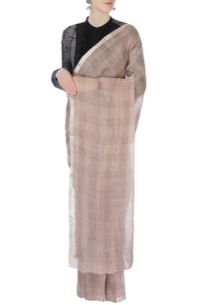 Designer Linen Saree