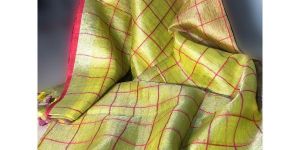 Tissue Linen Saree