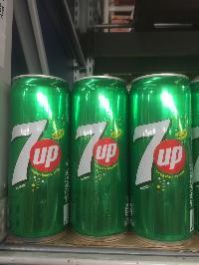 7-UP lime flavour 330ml can
