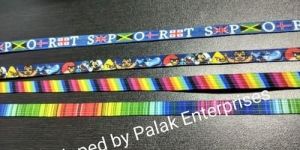 Printed Braided Elastic Tape