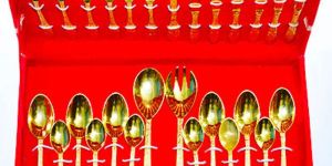 Brass Spoon Set