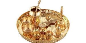 Brass Pooja Thali