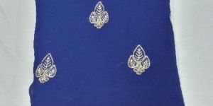 Georgette Embroidered Saree