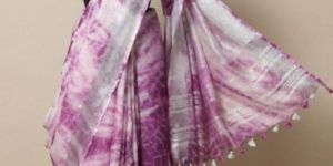 Shibori Cotton Saree