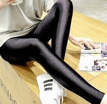 Lycra Satin Leggings