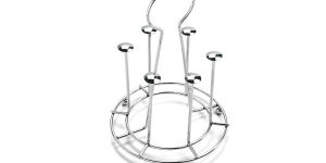 Stainless Steel Glass Stand