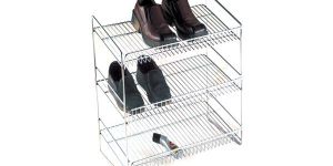 Stainless Steel Shoe Rack