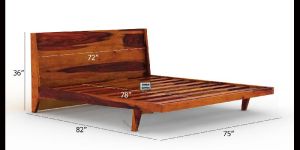 Wooden Double Bed