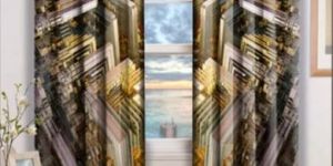 Digital Print Designer Curtain