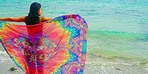 Digital Print Georgette Scarf