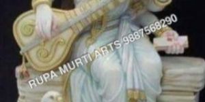 Marble Saraswati Statue