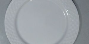 White Melamine Plate