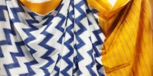 Batik Printed Cotton Saree