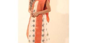 Modern Cotton Hand Block Printed Saree