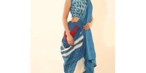 Traditional Printed Cotton Saree