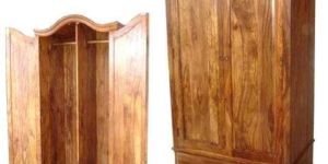 Brown Designer Wooden Almirah