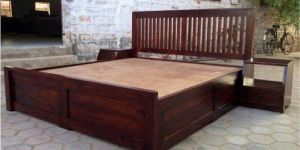Modern Wooden Bed