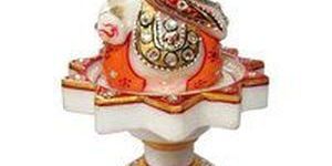 Marble Ganesh Chowki