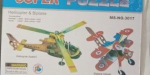 Helicopter & Biplane Puzzle Game