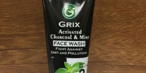 Grix Activated Charcoal & Mint Face Wash