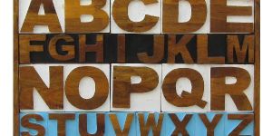 ARTISANS RETRO ALPHABET DRAWER CHEST