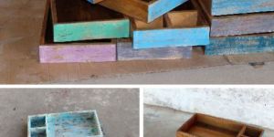 ARTISANS ARTS VINTAGE TRAY WOOD