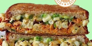 Maxican Corn Sandwich Bread