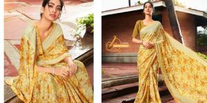 DESIGNER JARI BORDER SAREE
