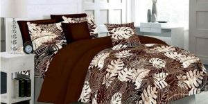Leaves Printed Bed Sheet Set