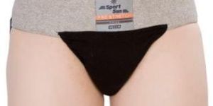 Mens Grey & Black Sports Supporter