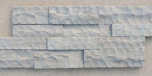 Grey Sandstone Rock Face Wall Panel