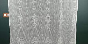 Embroidered Knitted Curtain