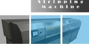 LASER ROTARY SCREEN STRIPPING MACHINE