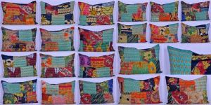Kantha Cushion Cover