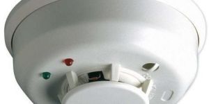 White Alarm Smoke Detector