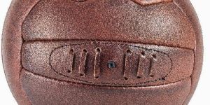 Vintage Leather Soccer Ball