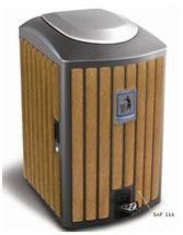 Closed Trash Bin
