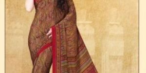 Uniform Crepe Silk Saree