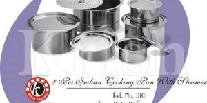 Indian Cooking Pan with Streamer - 8 Pcs