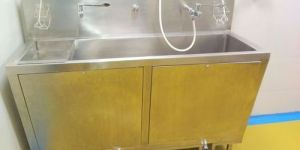 Silver Foot Operated Station