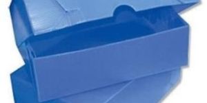 Blue Folding PP Boxes