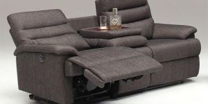 Leather Recliner Sofa